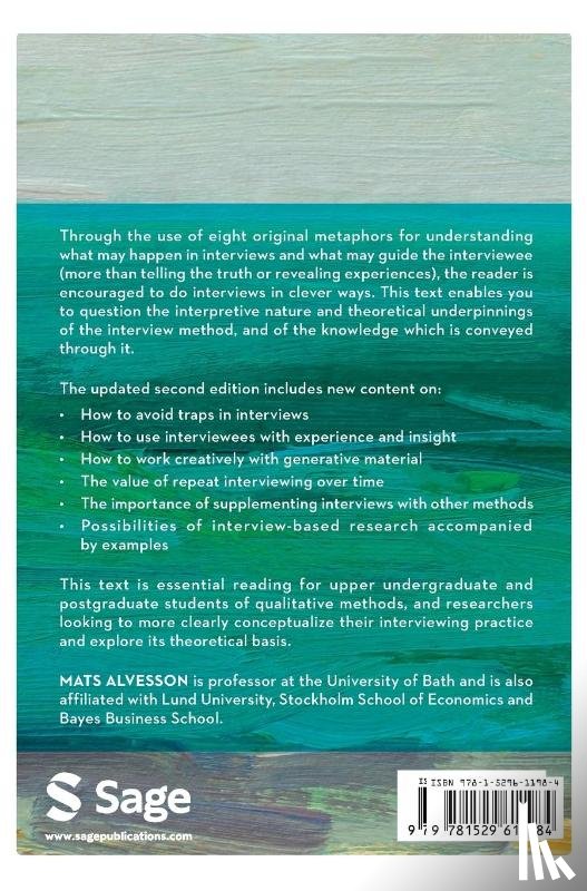 Alvesson, Mats - Interpreting Interviews