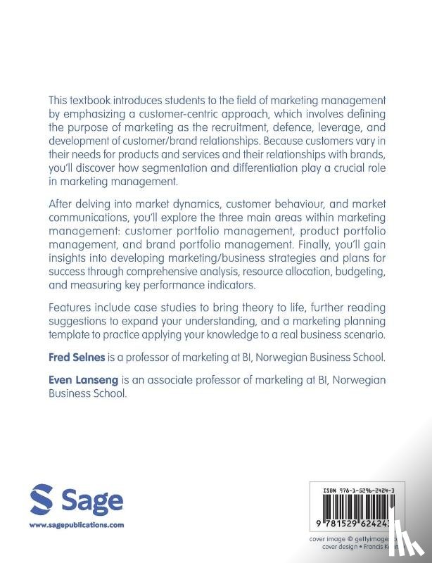 Selnes, Fred, Lanseng, Even Johan - Marketing Management