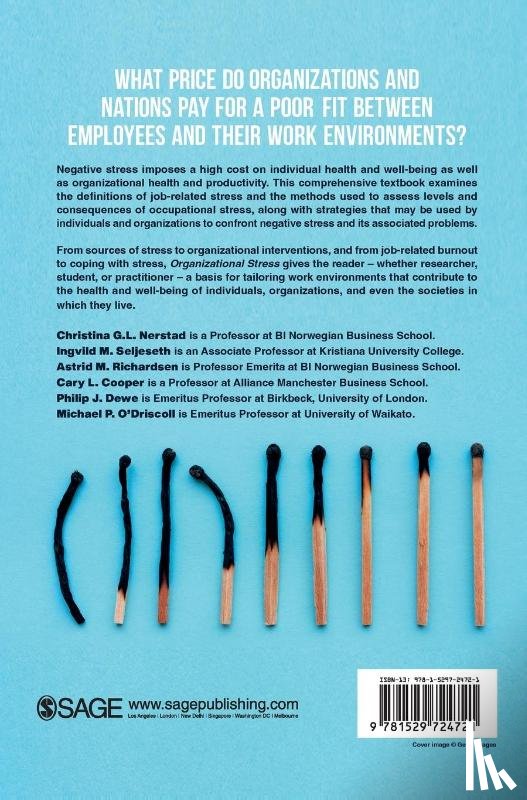 Nerstad, Christina G. L., Seljeseth, Ingvild M., Richardsen, Astrid M, Cooper, Cary L. - Organizational Stress