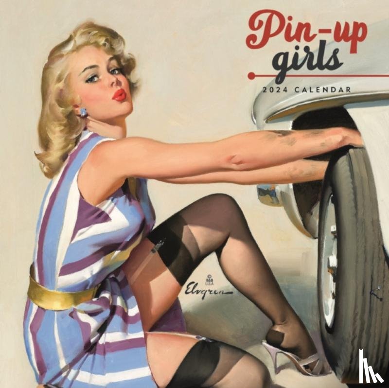  - Pin Up Girls Mini Calendar 2024