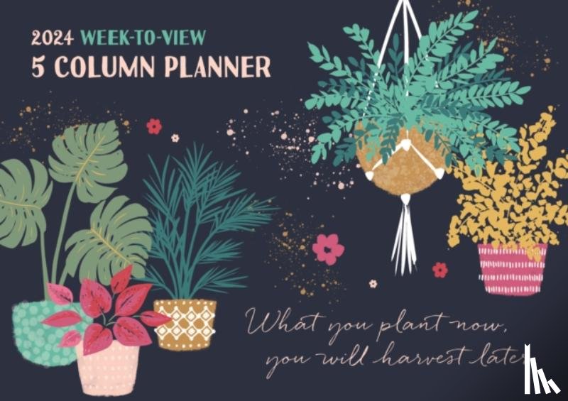  - Bohemia Week-to-View Planner A4 Calendar 2024