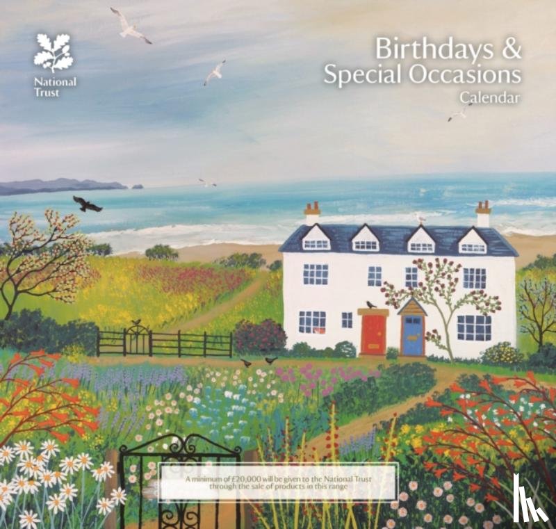 Calendars, Carousel - National Trust, Birthday Perpetual Midi Calendar 2025