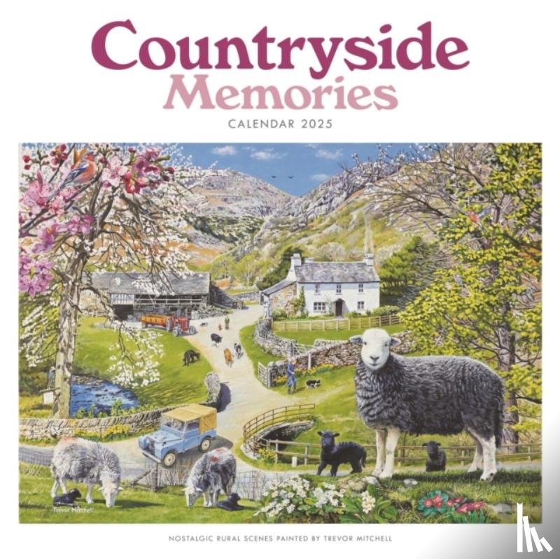 Calendars, Carousel - Countryside Memories, Trevor Mitchell Wiro Wall Calendar 2025