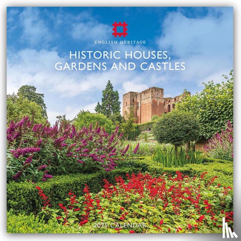 Calendars, Carousel - English Heritage Historic House, Gardens & Castles Square Wall Calendar 2025