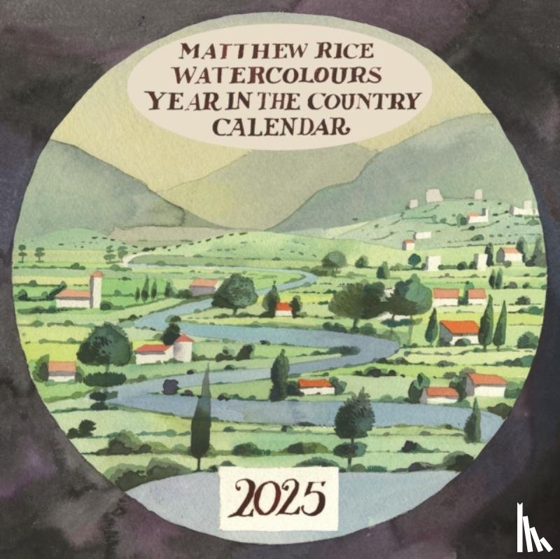 Calendars, Carousel - Matthew Rice, A Year in the Country Square Wall Calendar 2025