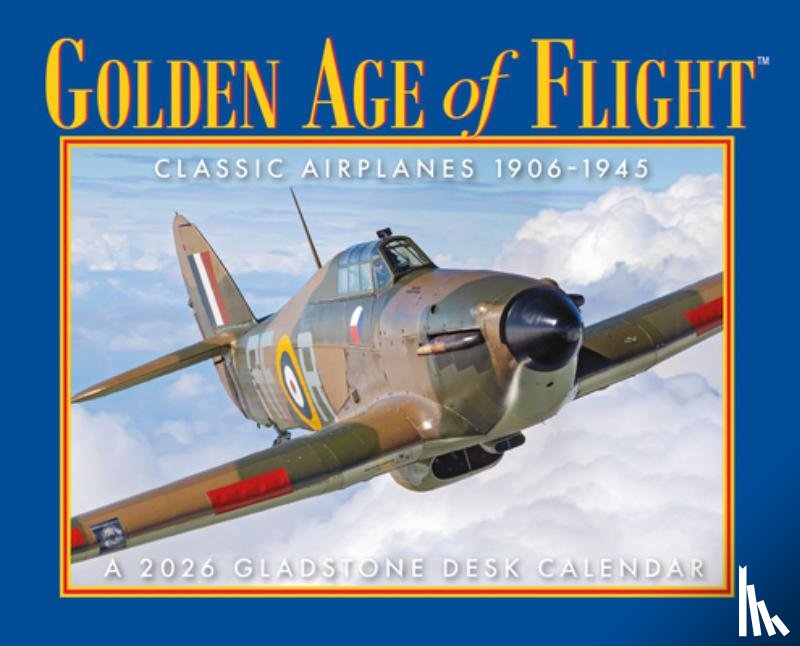 Gladstone - Golden Age Of Flight Box Calendar 2026