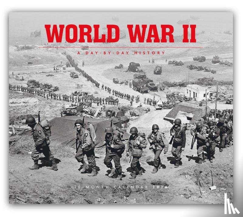 Carousel Calendar - World War Ii Deluxe Wall Sunday Start Ca