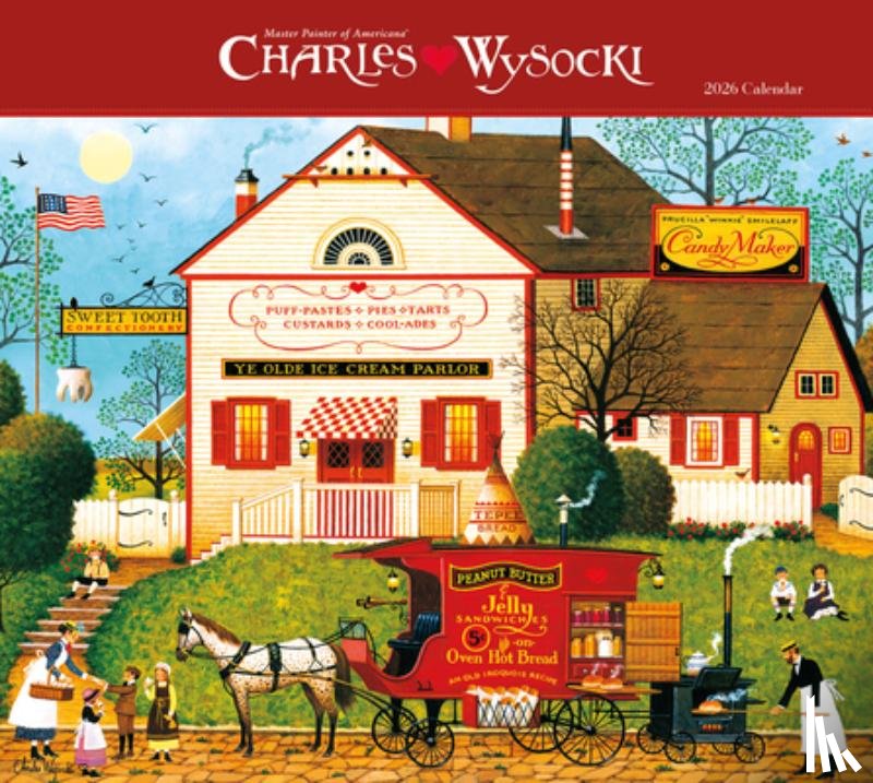 Carousel Worldwide - Charles Wysocki Americana Deluxe Wall Su
