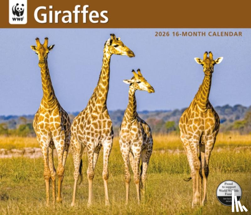 Carousel Worldwide - WWF Giraffes: 12x14 Deluxe Wall