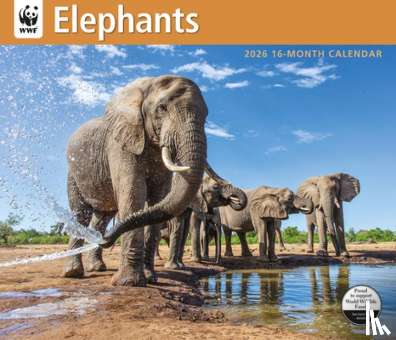 Carousel Worldwide - WWF Elephants: 12x14 Deluxe Wall