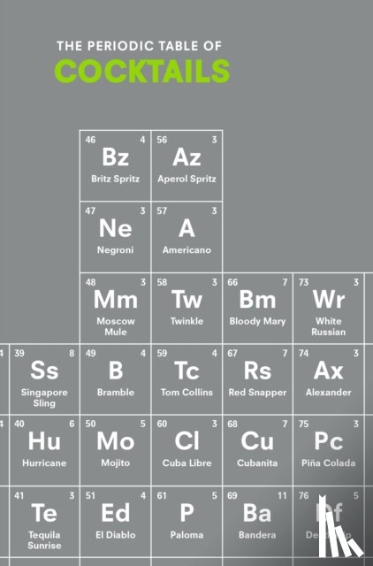 Stokes, Emma - The Periodic Table of COCKTAILS