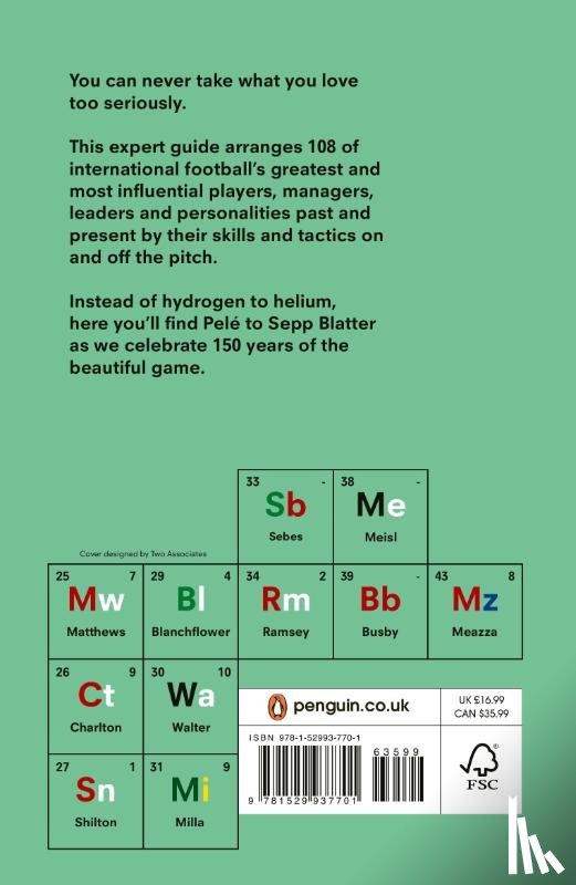 Holt, Nick - The Periodic Table of FOOTBALL