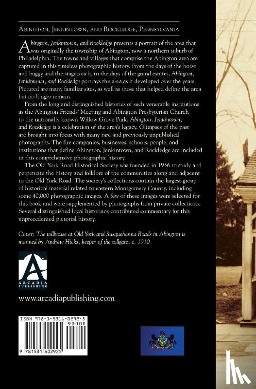 Old York Road Historical Society - Abington, Jenkintown, and Rockledge