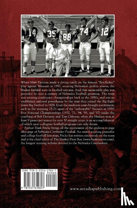 Fricke, Mark - Nebraska Cornhusker Football