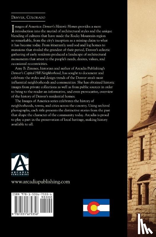 Zimmer, Amy B - Denver's Historic Homes