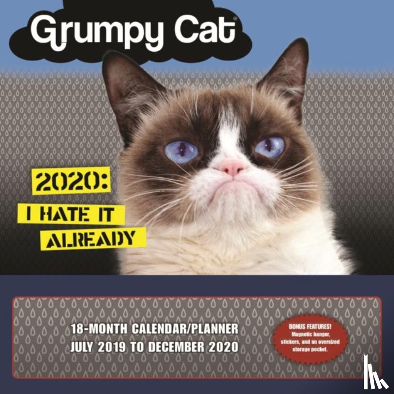  - Grumpy Cat Square Wall Planner Calendar 2020