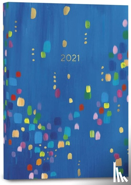 SELLERS PUBLISHING I - FRESH COLORFUL STARDUST 2021 WEEKLY PLAN