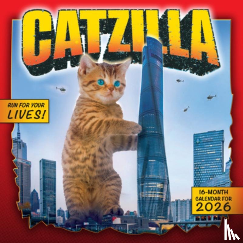 Muafidin, Fransdita - 2026 Catzilla Wall Calendar