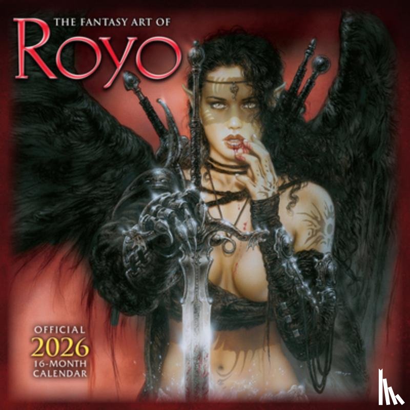 Luis Royo - 2026 Fantasy Art of Luis Royo, the Wall Calendar