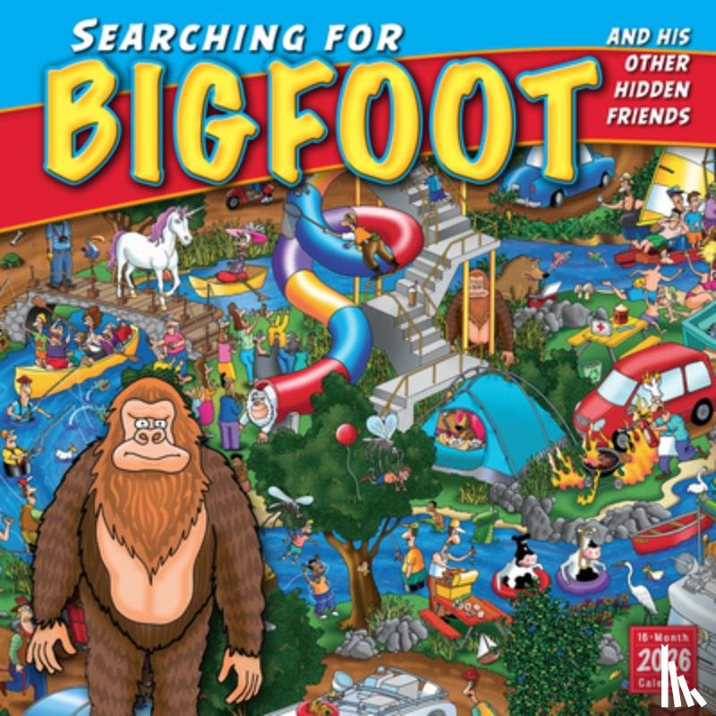Skelton, Steve - 2026 Searching for Bigfoot and His Other Hidden Friends Wall Calendar