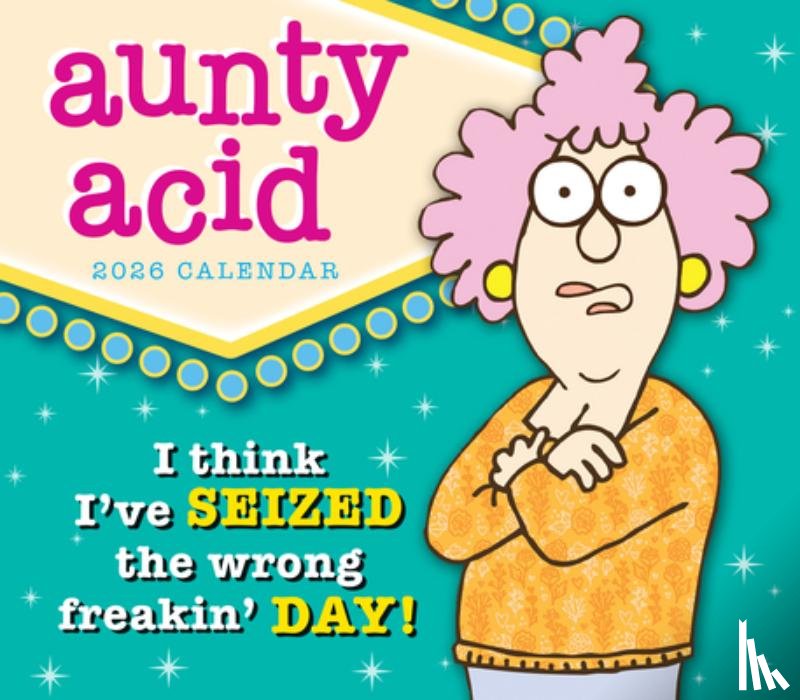 Plaid Creations - 2026 Aunty Acid Boxed/Daily Calendar