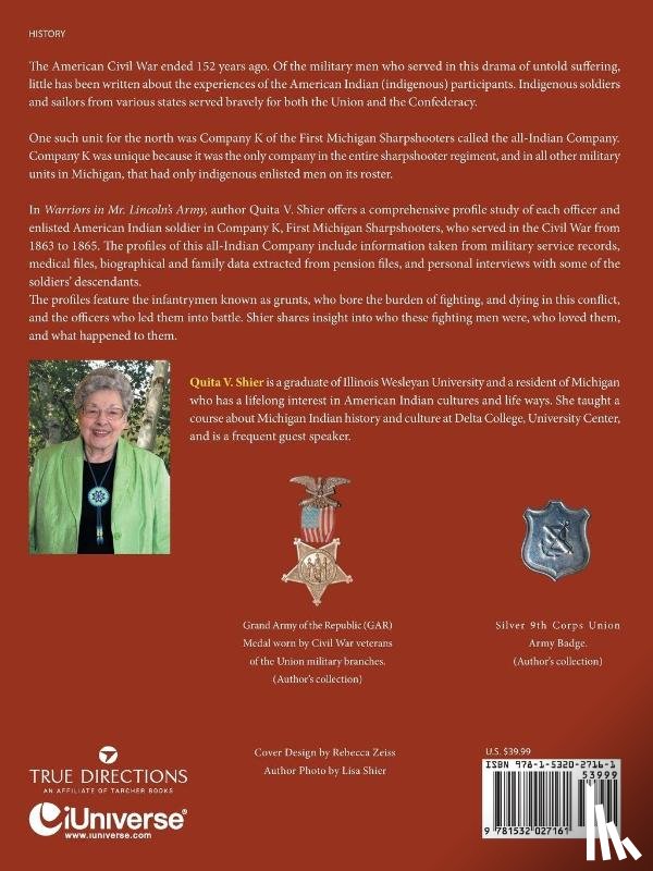 Shier, Quita V - Warriors in Mr. Lincoln'S Army