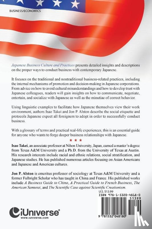 Takei, Isao, Alston, Jon P - Japanese Business Culture and Practices
