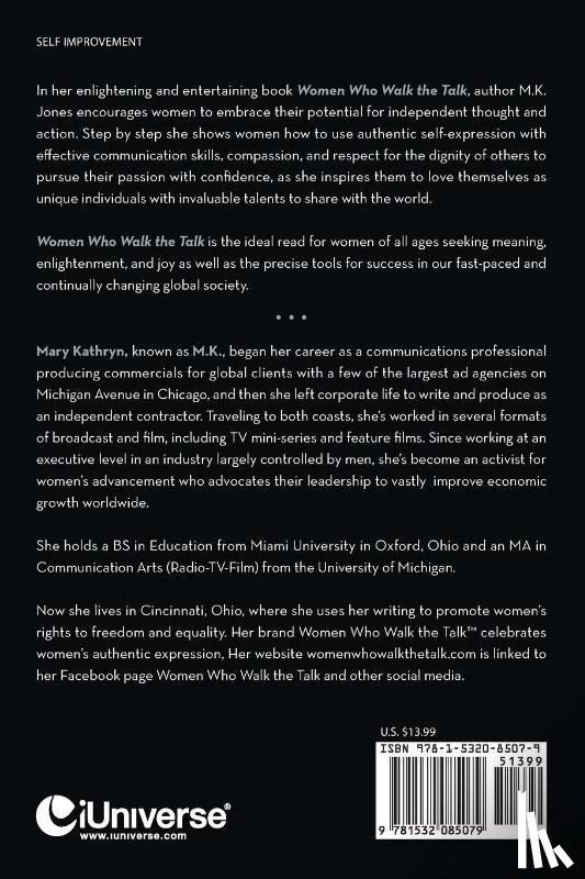 Jones, M K - Women Who Walk the Talk