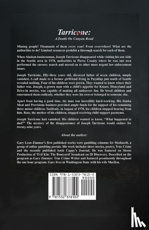 Zimmer, Gary Leon, Zimmer, Gary (Columnist for Mediasoft Gambling Portals) - Tarricone