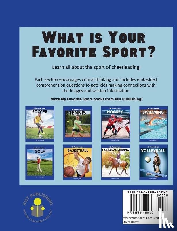 Nancy Streza, Streza - My Favorite Sport