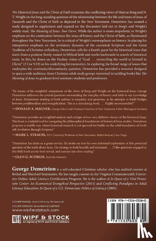 Demetrion, George - The Historical Jesus and the Christ of Faith