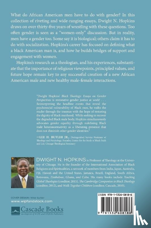 Hopkins, Dwight N - Black Theology-Essays on Gender Perspectives
