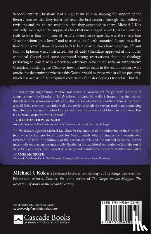 Kok, Michael J - The Beloved Apostle?