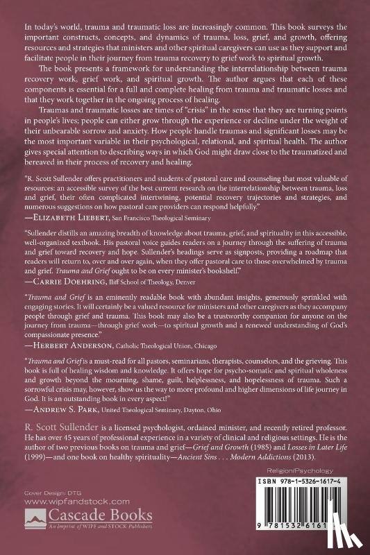 Sullender, R Scott - Trauma and Grief