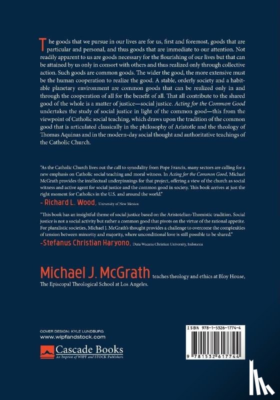 Mcgrath, Michael J. - Acting for the Common Good
