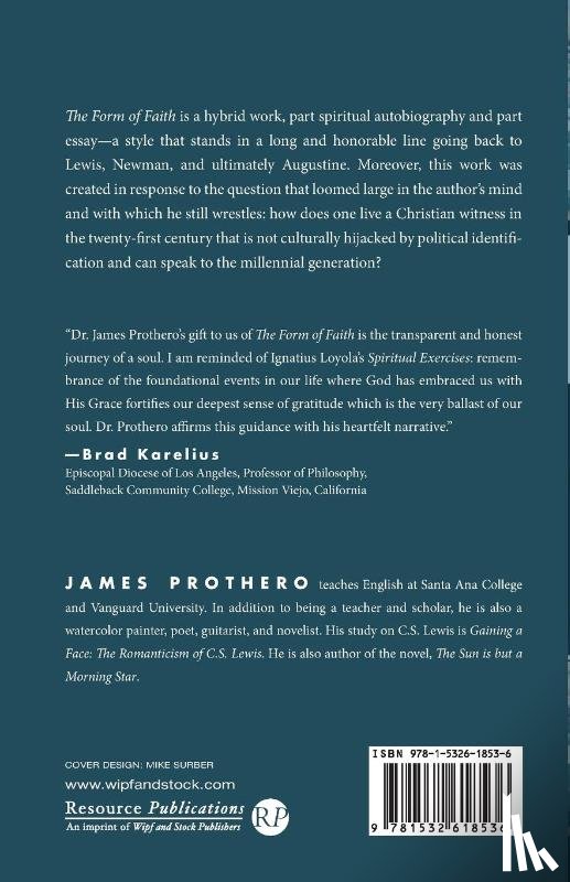Prothero, James - The Form of Faith