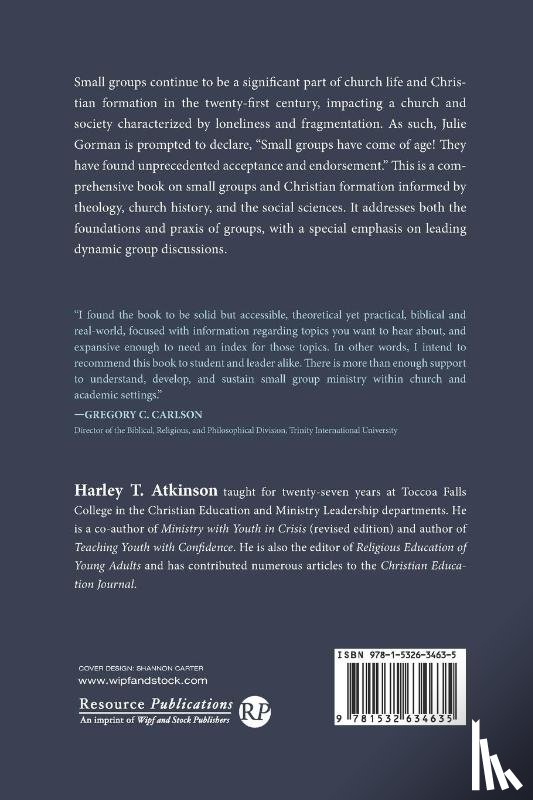 Atkinson, Harley T - The Power of Small Groups in Christian Formation