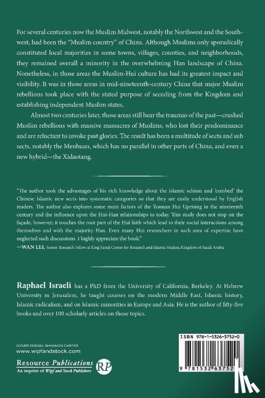 Israeli, Raphael - The Muslim Midwest in Modern China