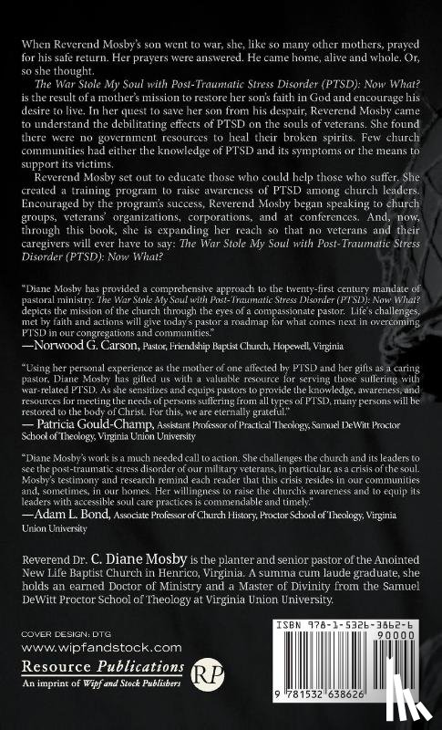 Mosby, C Diane - The War Stole My Soul with Post-Traumatic Stress Disorder (PTSD)