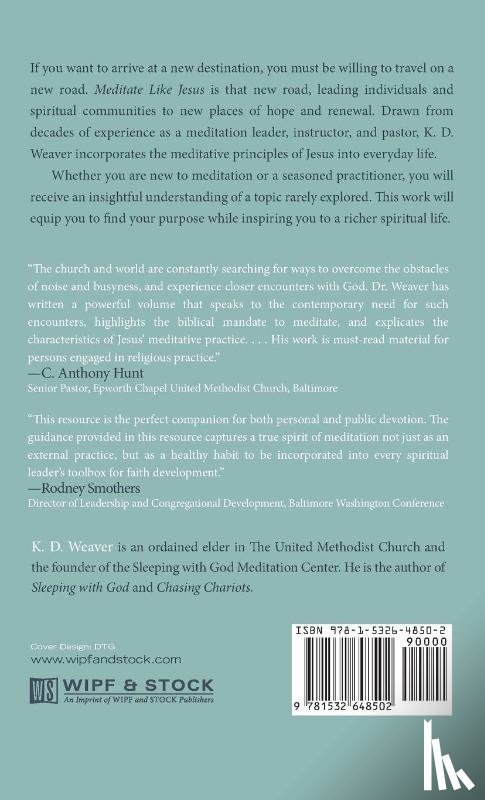 Weaver, K D - Meditate Like Jesus