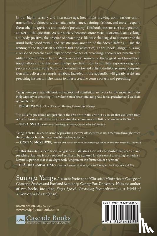 Yang, Sunggu A - Arts and Preaching