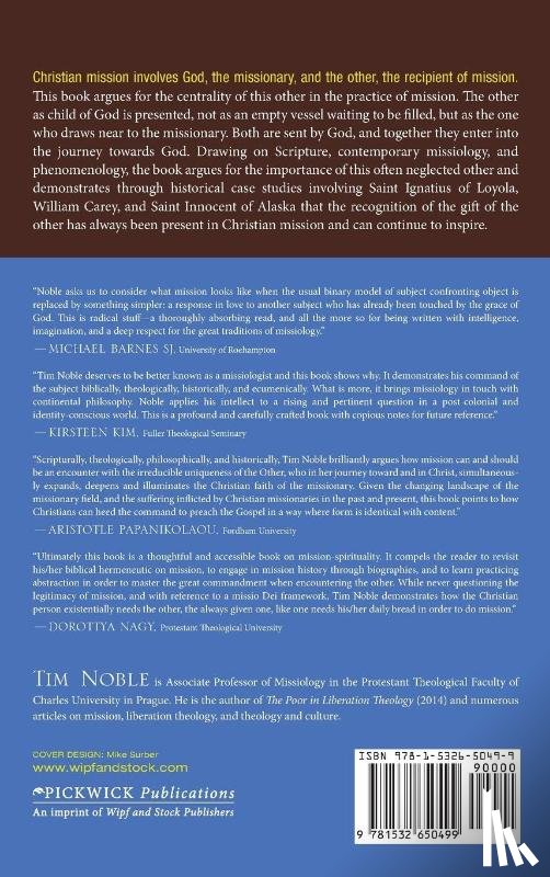 Noble, Tim - Mission from the Perspective of the Other