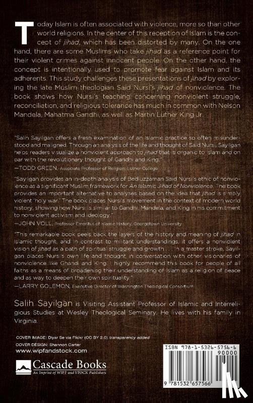 Sayilgan, Salih - An Islamic Jihad of Nonviolence