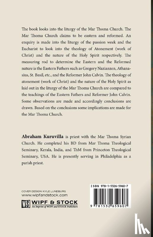 Kuruvilla, Abraham - Eastern and Reformed