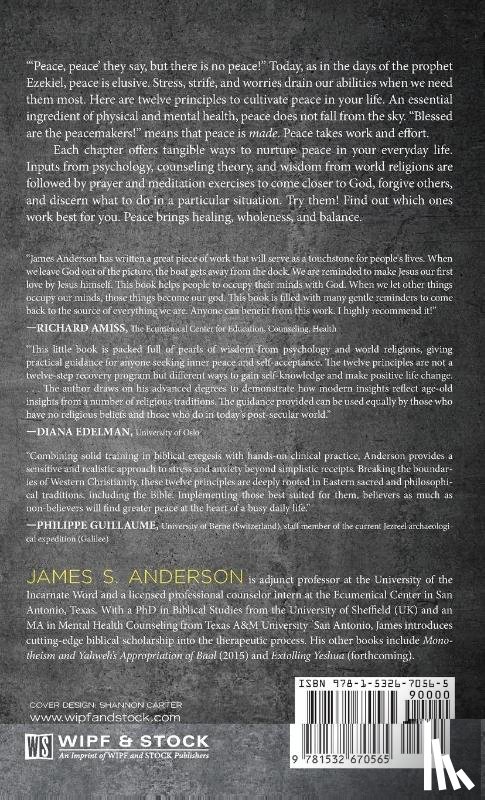 Anderson, James S - Manifesting Peace