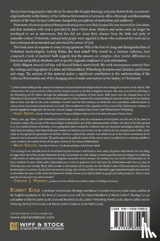 Kolb, Robert - For All the Saints