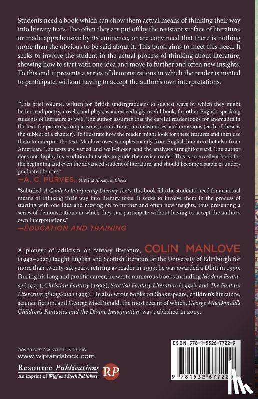 Manlove, Colin N - Critical Thinking
