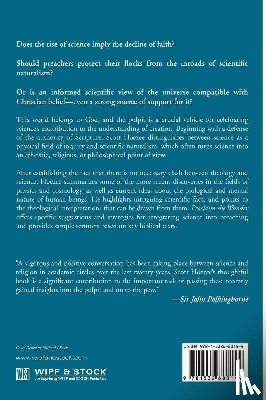 Hoezee, Scott - Proclaim the Wonder