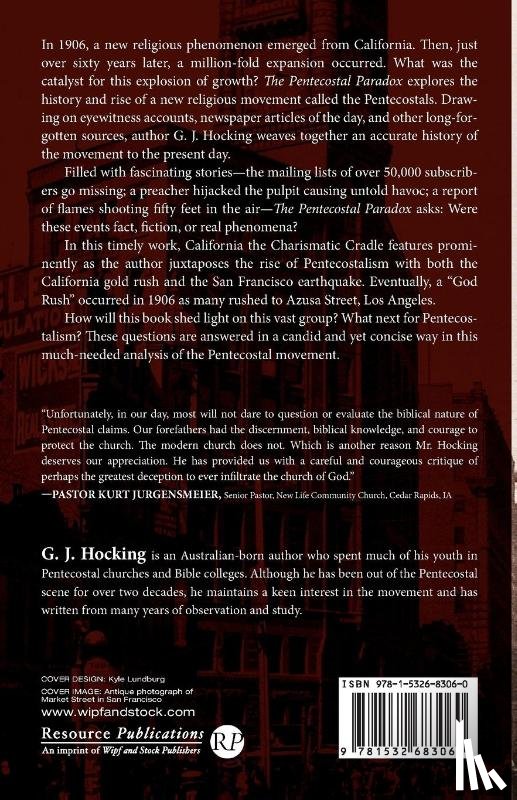 Hocking, G J - The Pentecostal Paradox