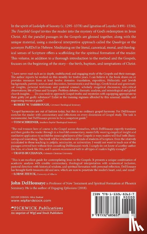 Delhousaye, John - The Fourfold Gospel, Volume 1
